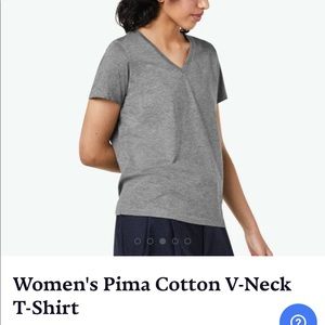 Bombas ladies Gray vneck T